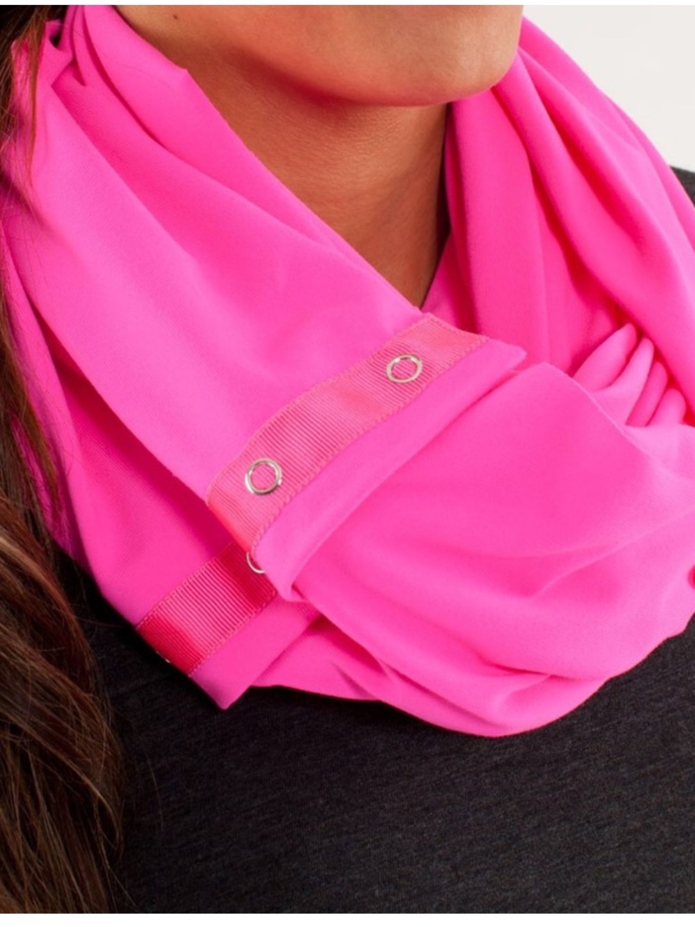Lululemon Vinyasa Wrap Heathered Hot Pink One Size NWT
